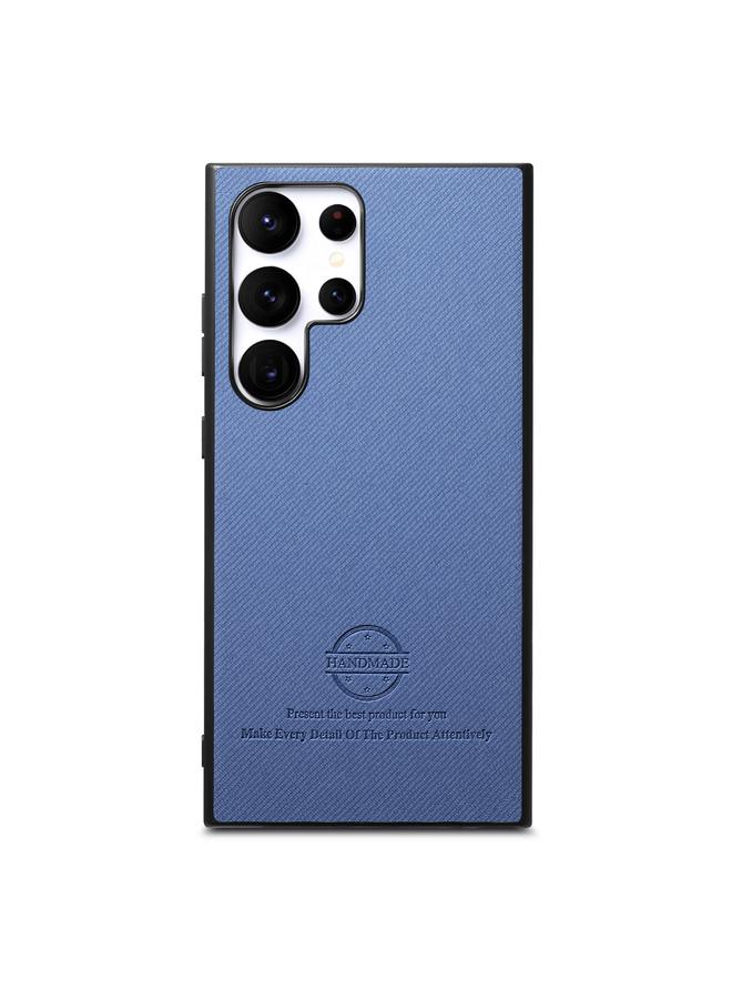 اس-توب جراب لهاتف Samsung Galaxy S22 Ultra 5G مصنوع من الجلد الصناعي المائل مع غطاء خلفي للهاتف - Image 2