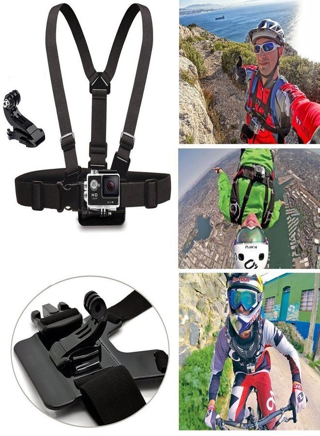 Action Pro Accessories Kit Compatible with GoPro-13/12/11/10/9/8/7/6/5/4/3+Session/SJ4000/SJ5000/SJ6/Xiaomi/Yi/4k/Eken and Other Action Camera - Image 3