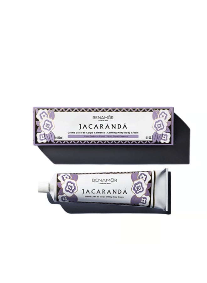 بنامور Benamôr Jacarandá Calming Milky Body Cream 150ml - Image 1