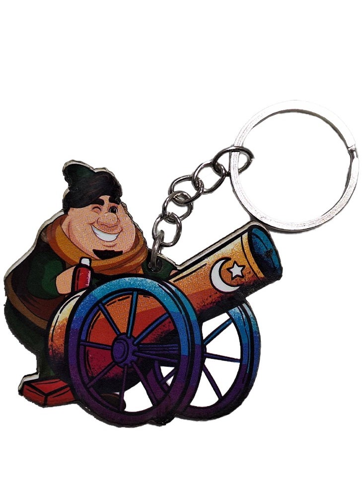 Ramadan medals, characters, new Ramadan medal, toy for children, 4 pieces, different shapes, high wooden material  - Image 5