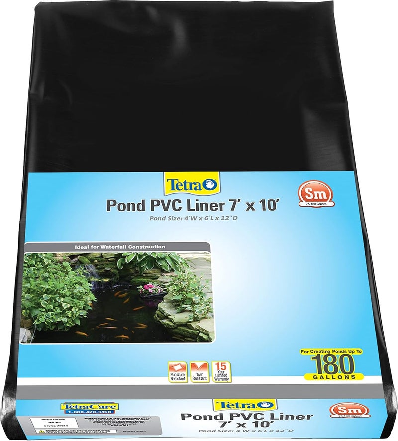 TetraPond Pond PVC Liner For Ponds Up to 250 Gallons 7 x 10 - Image 1