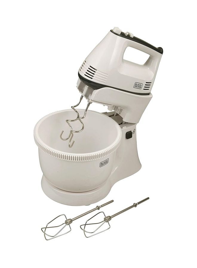BLACK+DECKER Countertop Electric Mixer 3.5 L 300 W M700-B5 White/Grey - Image 1