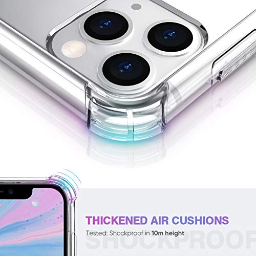 ORIbox for iPhone 11 Pro Max Case Clear,with 4 Corners Shockproof Protection,iPhone 11 Pro Max Clear Case for Women Men Girls Boys Kids,Case for iPhone 11 Pro Max Phone Clear - Image 5