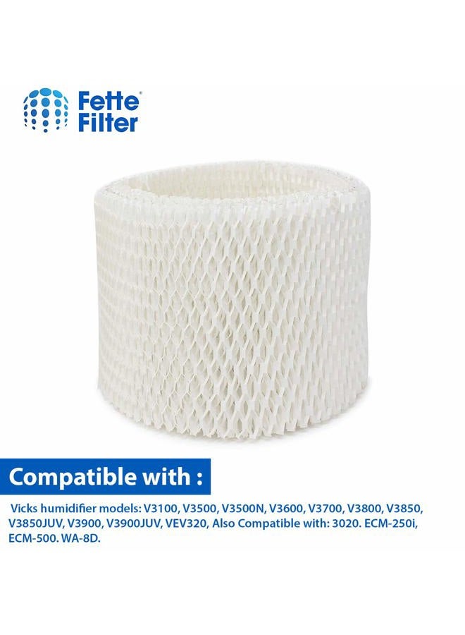 Fette Filter 4 Pack of Humidifier Wicking Filters Compatible with Vicks Kaz & Protec Replacement Wicking Humidifier Filter Compare to Part # WF2 (Pack of 4) - Image 4