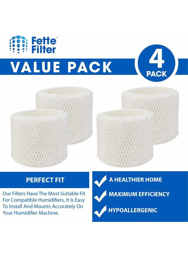 Fette Filter 4 Pack of Humidifier Wicking Filters Compatible with Vicks Kaz & Protec Replacement Wicking Humidifier Filter Compare to Part # WF2 (Pack of 4) - Image 2
