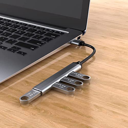 SPIN CART USB 3.0 4 Port Multi USB Hub, Slim High Speed Extension Splitter Box for Laptop Computer PC Pendrive Keyboard Mouse(1 Port USB3.0 & 3 Port USB 2.0) - Image 5
