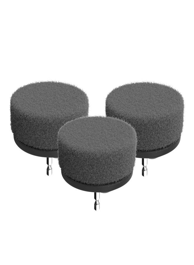 Dirt Devil Scour Pad Cleaning Set, 3 Piece, 3.5" Pads, for Use on Stainless Steel, Tubs, Showers, Metal and More, Extreme Dirt Build Up, Scouring Pad Drill Attachment for Cleaning - Image 1