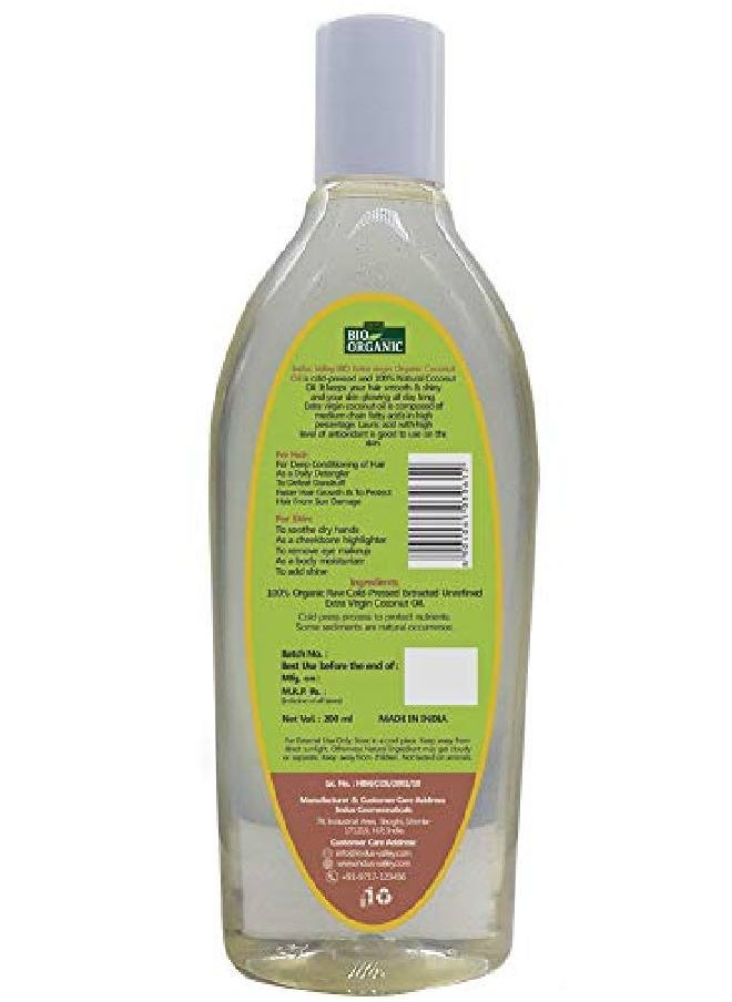 Indus Valley Bio Organic Extra Virgin Organic Coconut Oil For Hair And Skin Care (200Ml)  - Image 3