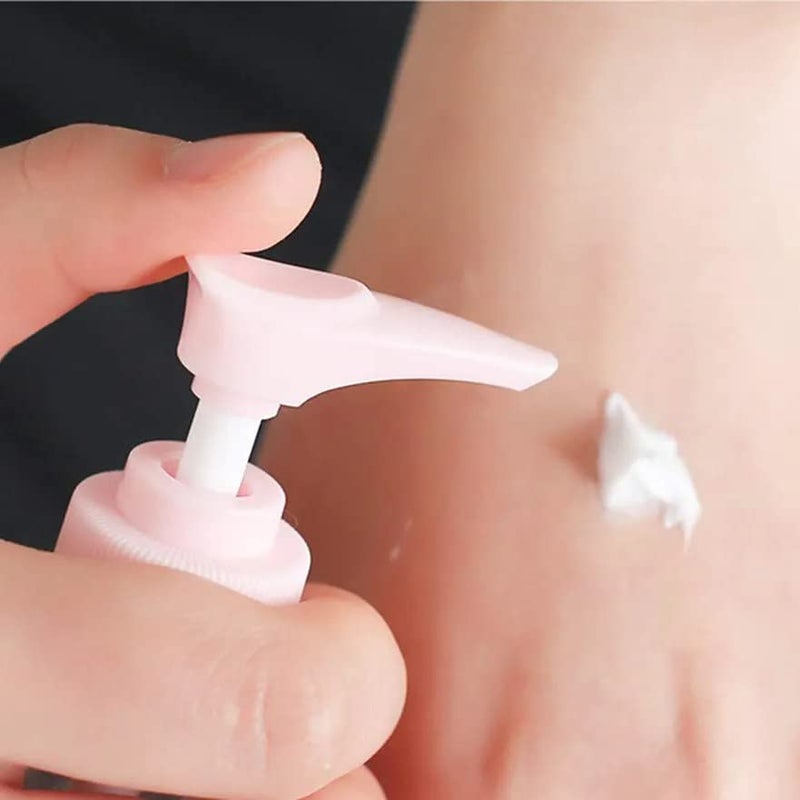 Sunshine Enterprise Plastic Portable Refillable Travel Cosmetics Toiletry Pressing Spray Bottles for Makeup Cosmetic Toiletries Liquid Containers Bottles With Storage Pouch 7 Pcs Multi Color - Image 3