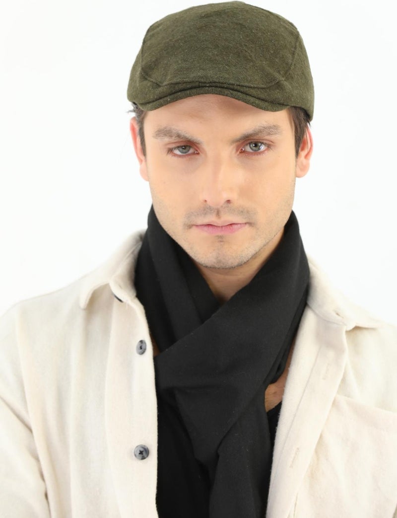 Elif Iç Giyim Elif Underwear Winter Khaki Wool Sports Cap  - Image 2