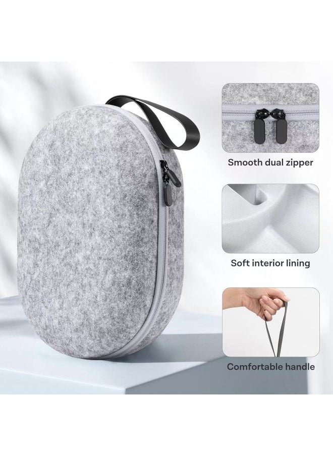 Generic Applicable Meta Quest 3 Storage Bag Original Design Felt Hard Case VR Glasses Portable Protective Bag-Model:2  - Image 4