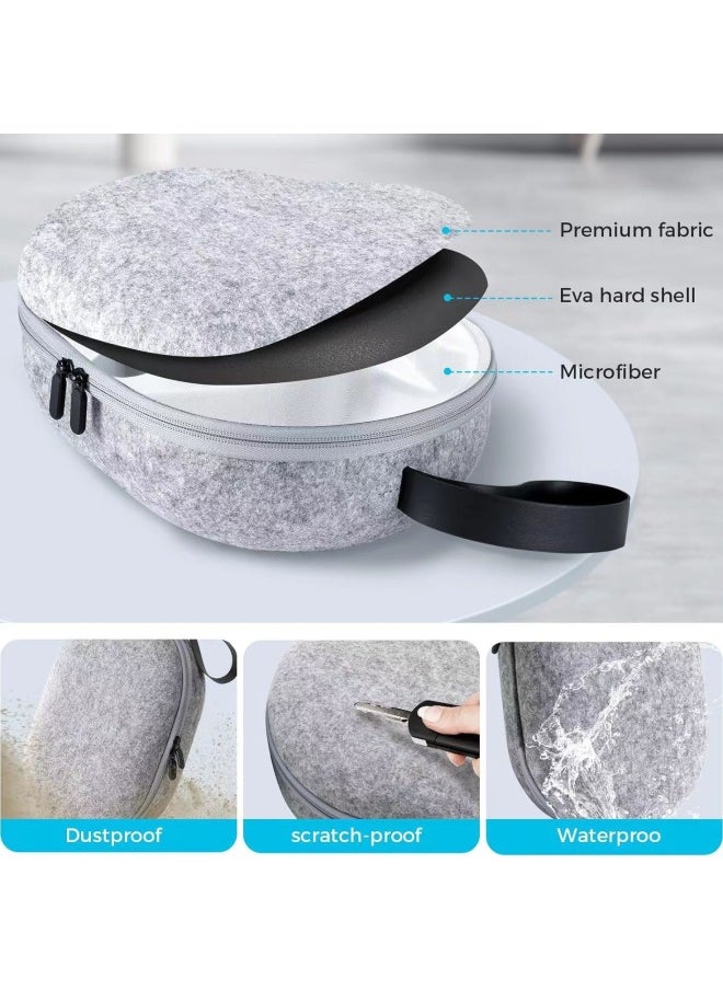 Generic Applicable Meta Quest 3 Storage Bag Original Design Felt Hard Case VR Glasses Portable Protective Bag-Model:2  - Image 5