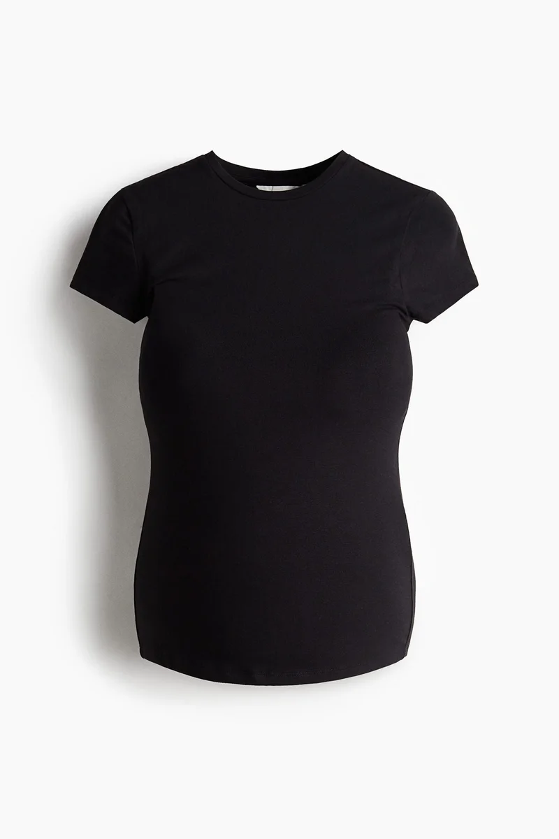 H&M MAMA Fitted T-shirt