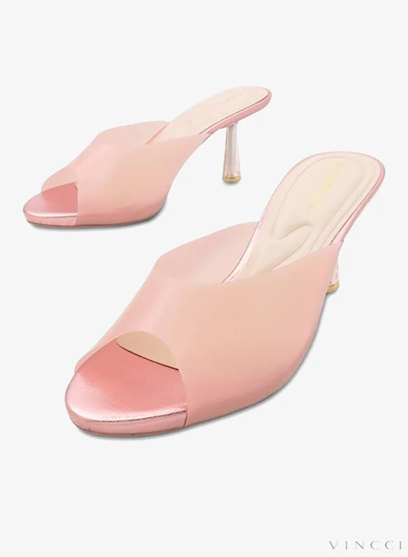 فينتشي صندل بكعب عال بحزام واحد