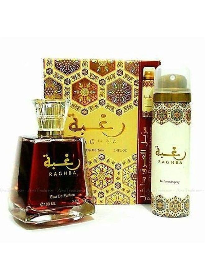 Lattafa العطور الرغبة للجنسين EDP-Eau De Parfum 100ml(3.4 oz)
