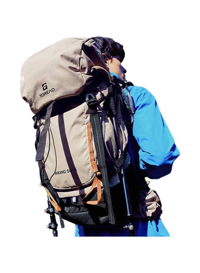 TOREAD Hiking Backpack, Outdoor Backpack, Travel Trekking Backpack, Waterproof Breathable Rucksack, Iron Blue Gray Black Color - Image 3