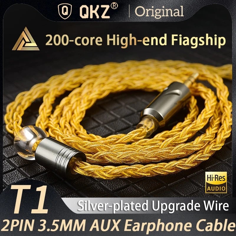 كيو كي زد كابل وموصل Jcally JM98 Max USB DAC Headphone Amplifier, Dual CS43198 Chips, Usb-c to 3.5mm Adapter Cable - Image 1