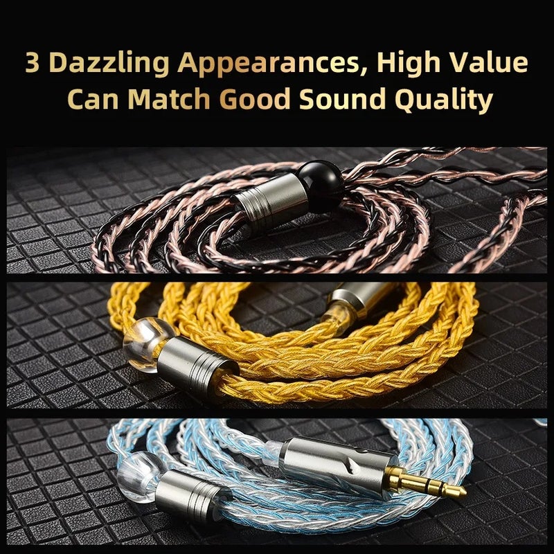 كيو كي زد كابل وموصل Jcally JM98 Max USB DAC Headphone Amplifier, Dual CS43198 Chips, Usb-c to 3.5mm Adapter Cable - Image 3
