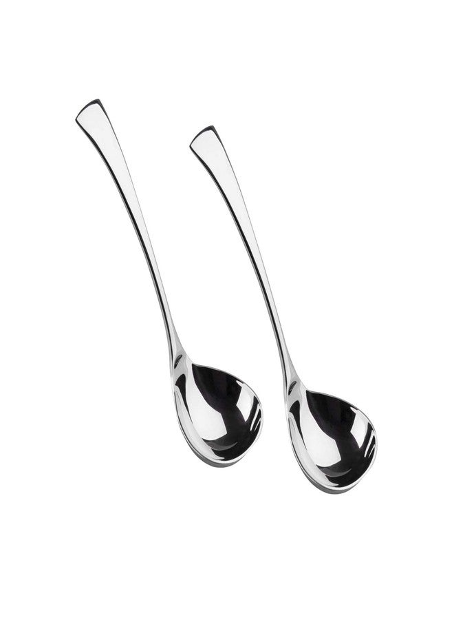 IMEEA 7.6" Gravy Ladle Set of 2, 18/10 Stainless Steel Soup Ladle - Image 1