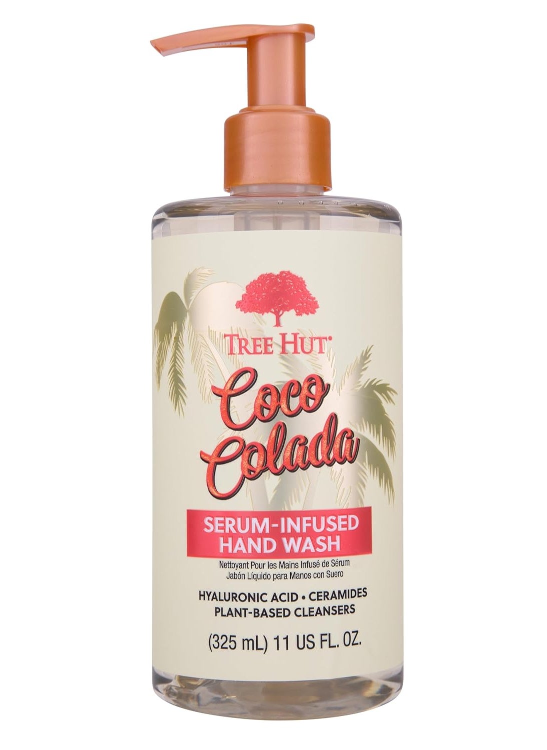 Tree Hut Tree Hut Coco Colada Serum Infused Hand Wash  Nourish  Hydrate Hands with Strengthening Skin Care  Long Lasting Scent  Cleanse  Lock in Moisture  11 fl oz 