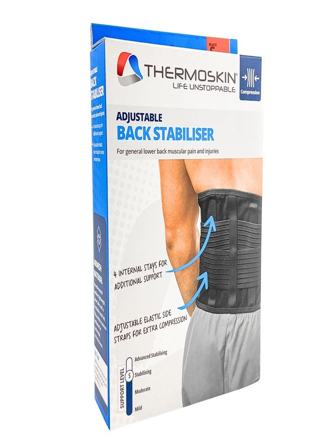 thermoskin Elastic Back Stabilizer, Beige, Large - Image 1