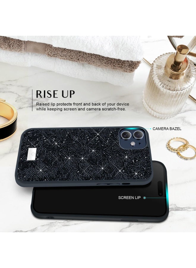 Pro Case Glitter, Sparkle Diamond Crystal Bling Case with Bling, Ultra Thin Lightweight Full BodCase For iPhone 11 y Shockproof Anti-Scratch Protective Cover - Image 2