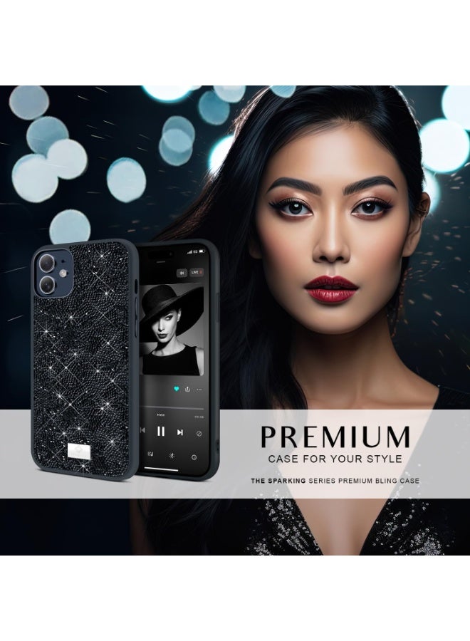 Pro Case Glitter, Sparkle Diamond Crystal Bling Case with Bling, Ultra Thin Lightweight Full BodCase For iPhone 11 y Shockproof Anti-Scratch Protective Cover - Image 4