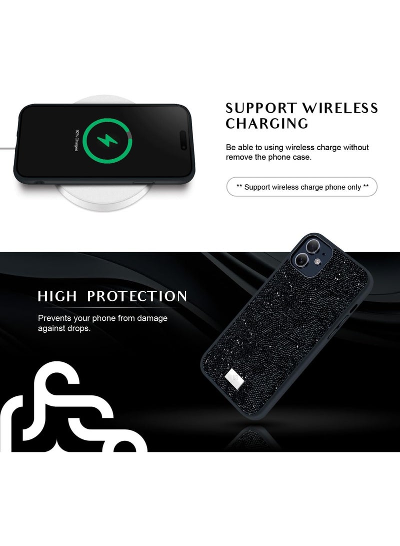 Pro Case Glitter, Sparkle Diamond Crystal Bling Case with Bling, Ultra Thin Lightweight Full BodCase For iPhone 11 y Shockproof Anti-Scratch Protective Cover - Image 3