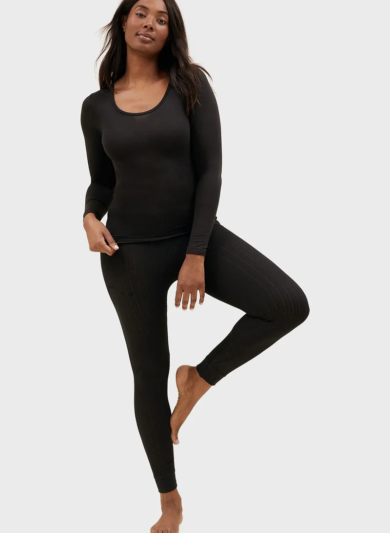 Marks & Spencer 2 Pack Heatgen Thermal Long Sleeve Top