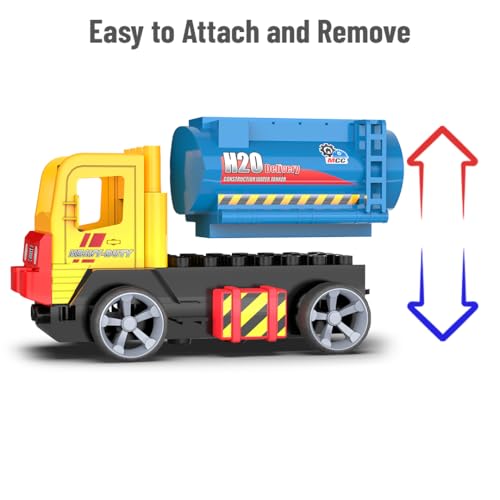 Mirana Build Your Own RC Construction Toy Set for Kids - Remote Control Truck - Multiple Assembly with Auto Drive Mode - AA Battery Operated - Gift for Boys & Girls 4+ Years (Excavator) - Image 4