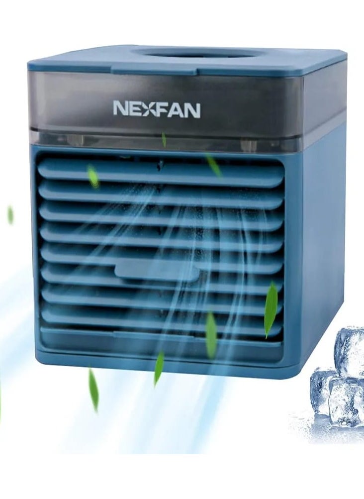 NEXFAN - NEXFAN 7-Color Cooling Fan with 3 Speeds – Portable Mini Air Conditioner & Evaporative Cooler for Office, Home, and Camping - Image 1
