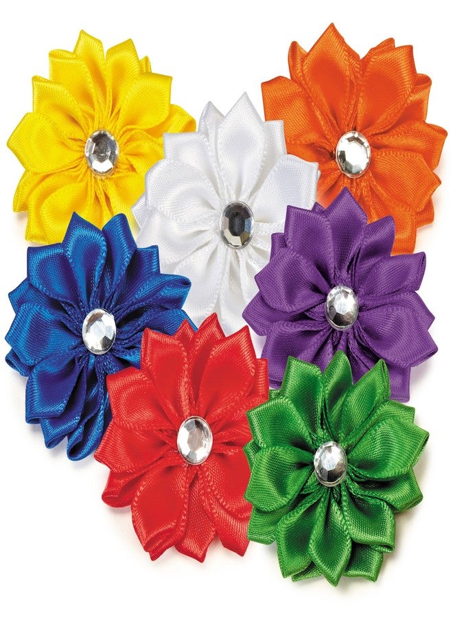 Aria 100 Count Rhinestone Rainbow Pet Hair Bow - Image 2
