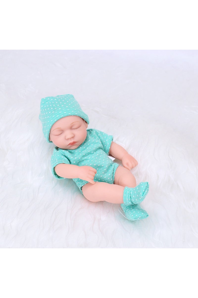 pointGN 7Inch Lifelike Mini Reborn Dolls Cute Realistic Baby Dolls Newborn Dolls Toy Figure Kids Gir