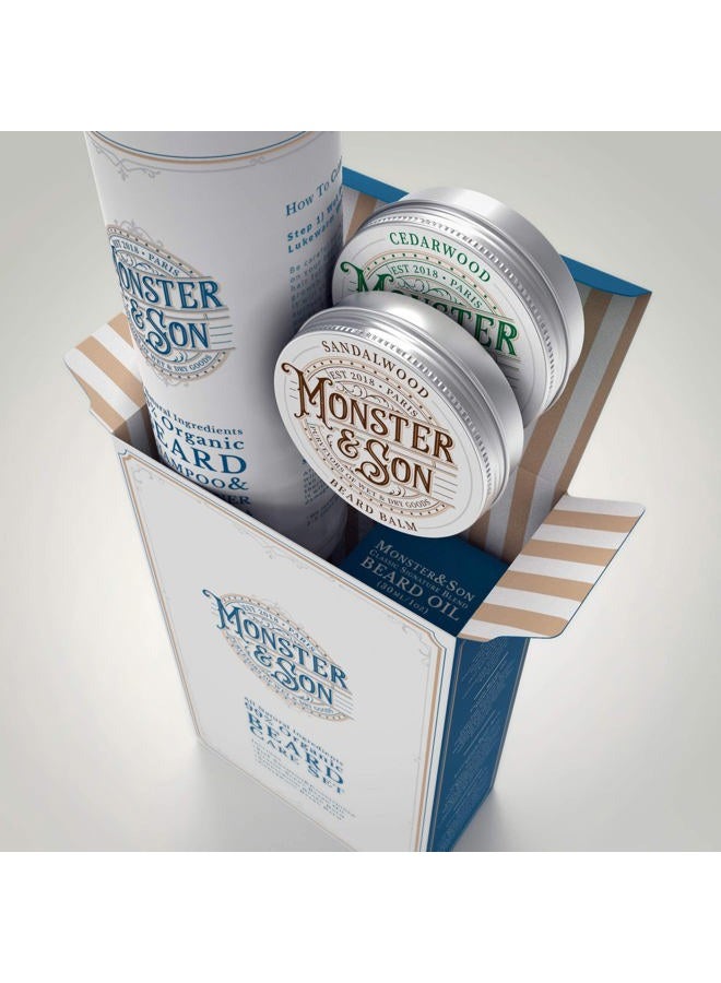 Monster&Son Organic Beard Care Growth Set - Image 2