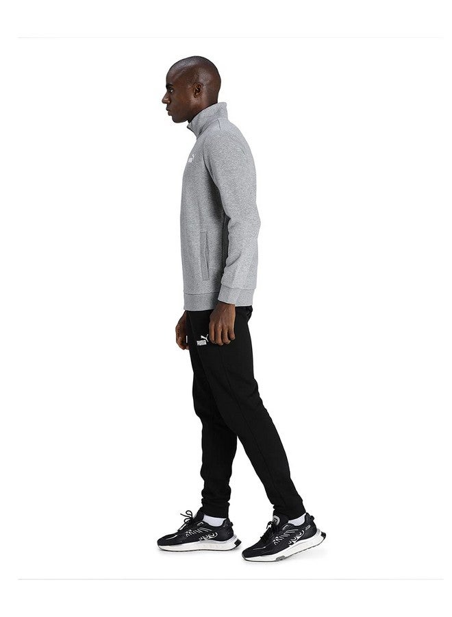 Puma Mens Clean Sweat Suit, Medium Gray Heather, S (58584103) - Image 4