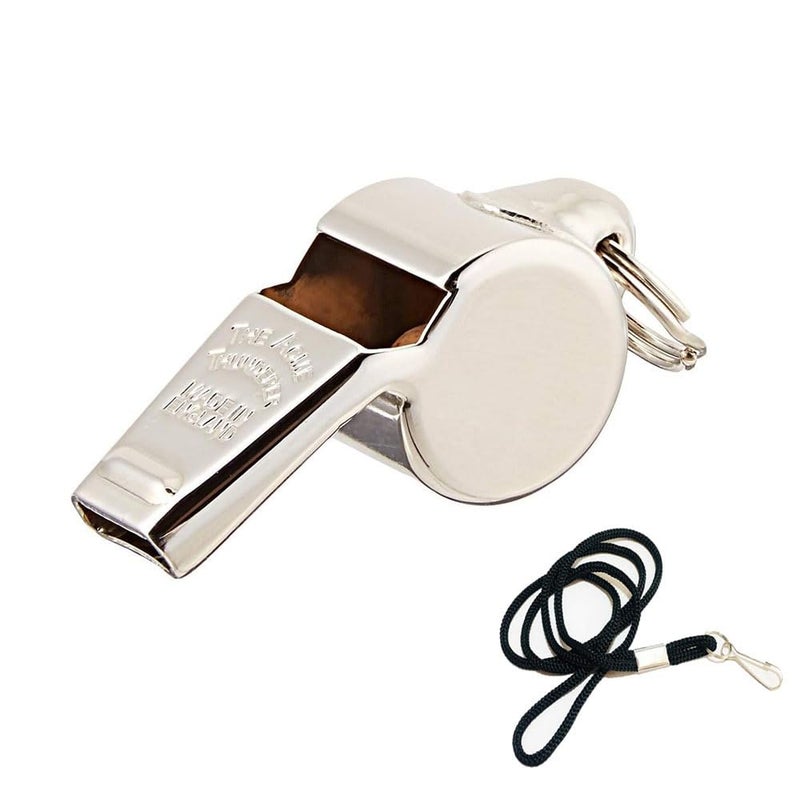 Canbee Premium Brass Whistle for Sports, Safety, and Training | Durable Metal Whistle with Loud Sound | Ideal for Coaches, Referees, Lifeguards, Dolphin Training Whistle and Outdoor Activities (1) - Image 1