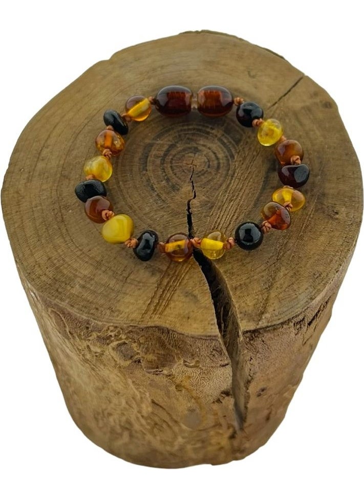 Welta Original Multicolor Amber Baby Bracelet  - Image 2