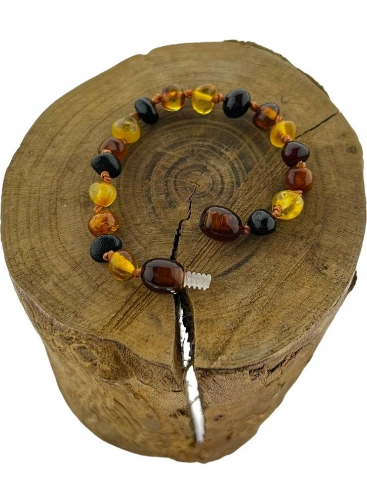 Welta Original Multicolor Amber Baby Bracelet  - Image 1