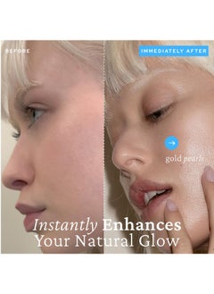 belif belif Super Drops Niacinamide Vitamin C Golden Glow Serum, 2-in-1 Hydrating Makeup Primer,lluminator and Highlighter to Blur Pores & Even Skin Texture, PHA, Korean Skin Care  - Image 3
