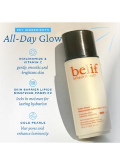 belif belif Super Drops Niacinamide Vitamin C Golden Glow Serum, 2-in-1 Hydrating Makeup Primer,lluminator and Highlighter to Blur Pores & Even Skin Texture, PHA, Korean Skin Care  - Image 5