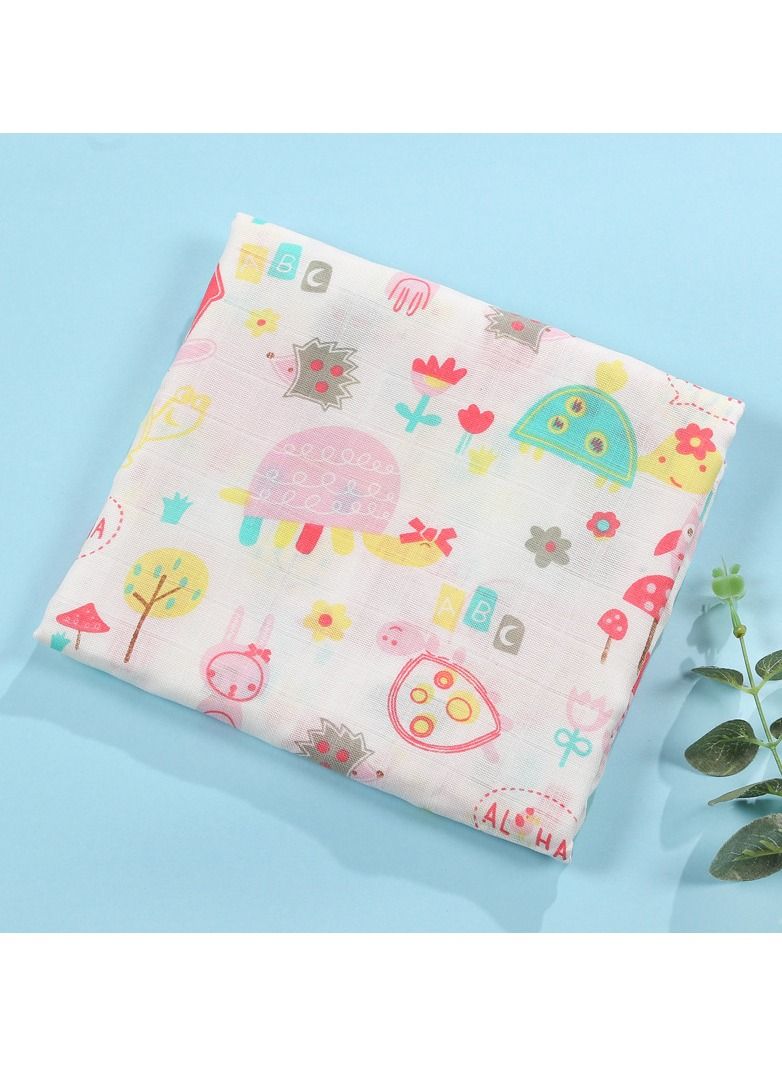 Pure Cotton Cartoon Printed Bath Towels