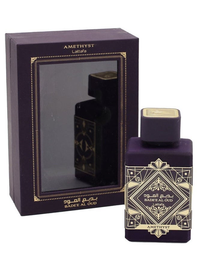 Lattafa Ameer Al Oudh Intense Oud Eau De Parfum 100ml, Bade'e Al Oud Amethyst EDP 100ml, and Ramz EDP 100ml  - Image 4