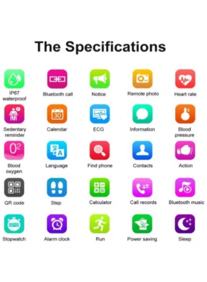 T900 Pro Max Series 7 Smart Watch – Full HD Color Touch Screen, Bluetooth Fitness Tracker with Smart Notifications, Multiple Watch Faces, 12/24-Hour Time Display, Stylish Sports Smartwatch for Men  Women – Black - Image 4