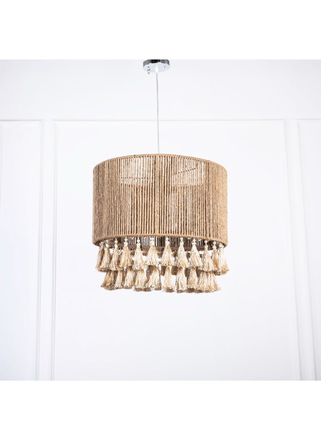 tbshomelamp Jute Celling Lighting Beige    45x35 cm 