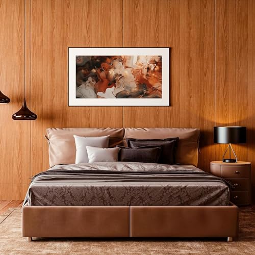 HOME13™ Wooden Wallpaper Peel and Stick Self Adheisve Removable Wood Grain Contact Paper Vinyl Decorative Wallpaper for Kitchen Desk Cabinets Shelf Drawers Liner (16 x 78 Inch, Texture Wooden-1) - Image 2