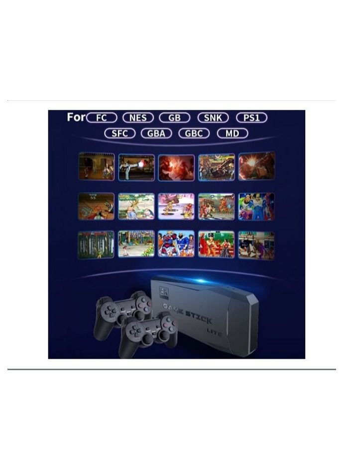 Lite Game Stick Console with Dual Wireless Controllers Connect - Image 3