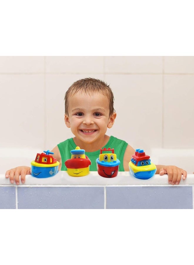 3 Bees & Me 3 Bees & Me Bath Toys for Boys and Girls - Magnet Boat Set for Toddlers & Kids - Fun & Educational - Image 2