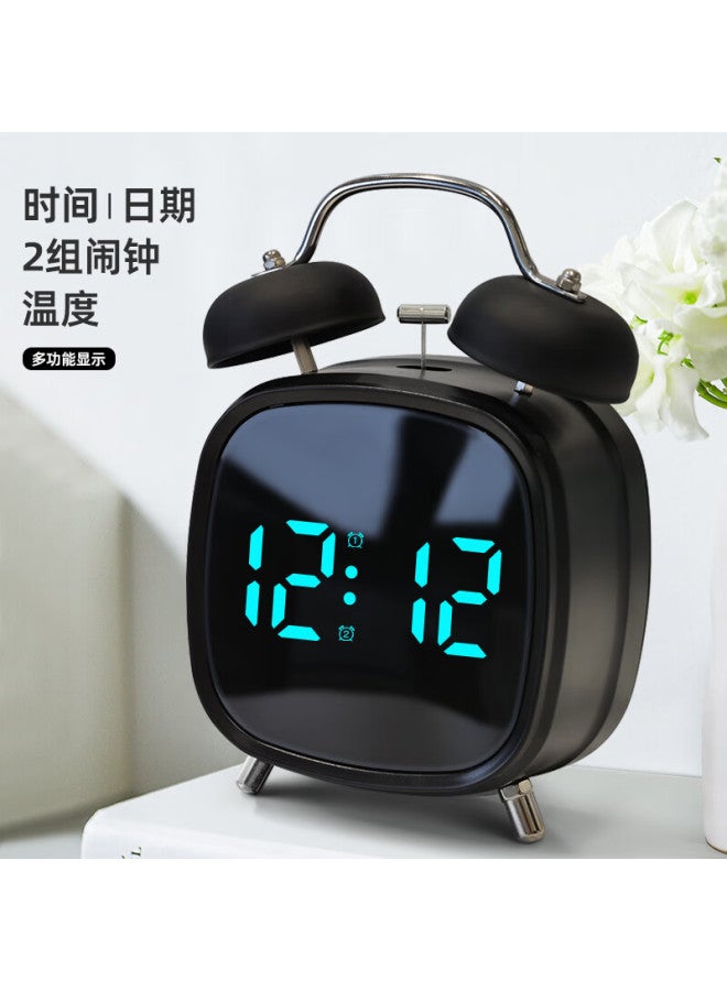 Timess Alarm Clock For High School Students And Children, Electronic Loud Volume Sound-controlled Clock With Strong Wake-up Function, New Model , Bedside Alarm Clock, Back-to And New Year Gift - Image 3