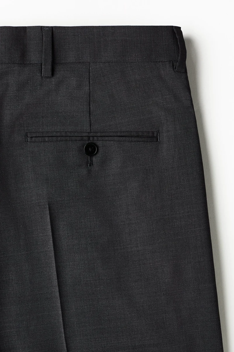 H&M  Loose Fit Wool-blend tailored trousers for Men | Best Price UAE