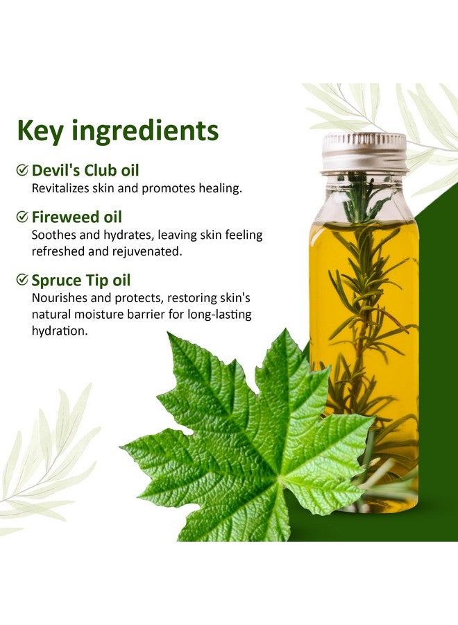 snowy summit Alaska Rainforest Body Lotion 3 oz. - Handcrafted Herbal Body Lotion with Devil's Club, Fireweed & Spruce Tip - Hydrating, Non-Greasy Natural Body Lotion for All Skin Types - Image 5